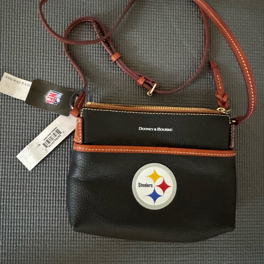 Dooney & Bourke NFL Crossbody Bag with Brown Accents